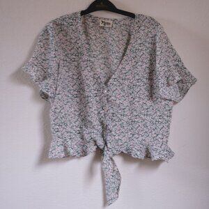 Women’s M Mumu Tie Top, Floral